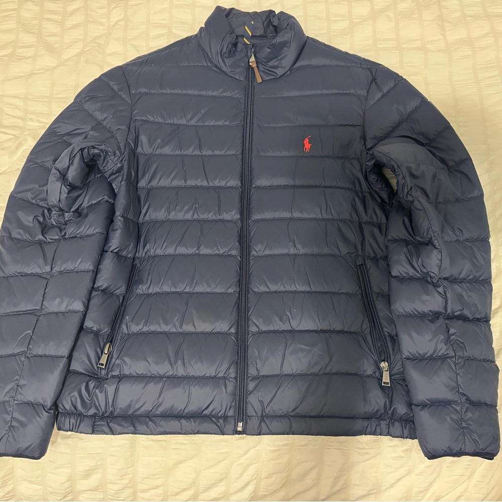 Polo by Ralph Lauren Men's Navy Blue (Thermoball) Jacket Men’s Size M